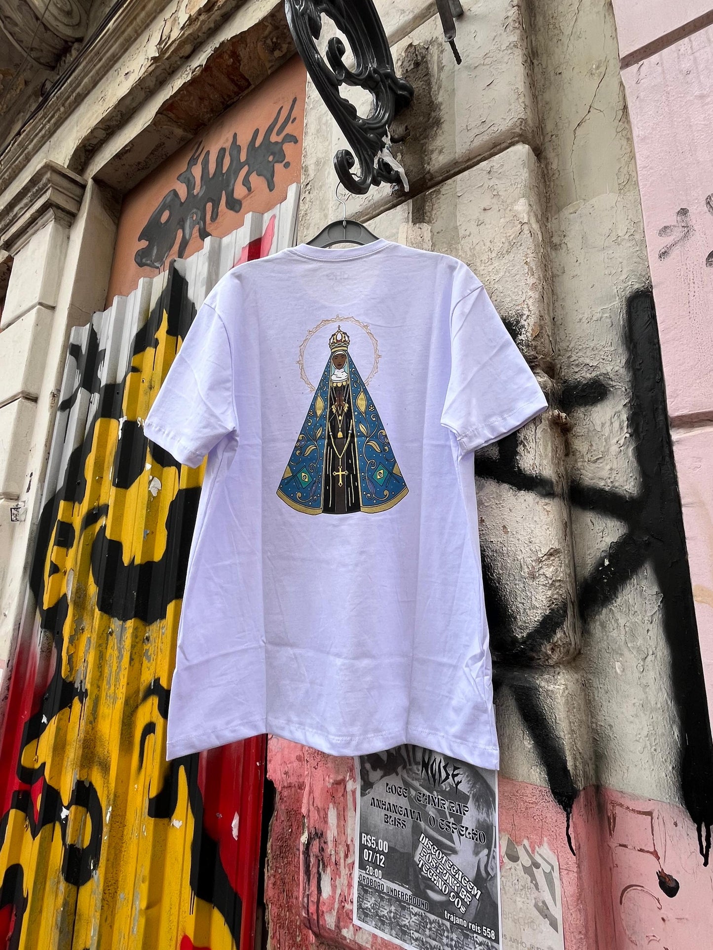 T-Shirt Branca Nossa Senhora Aparecida